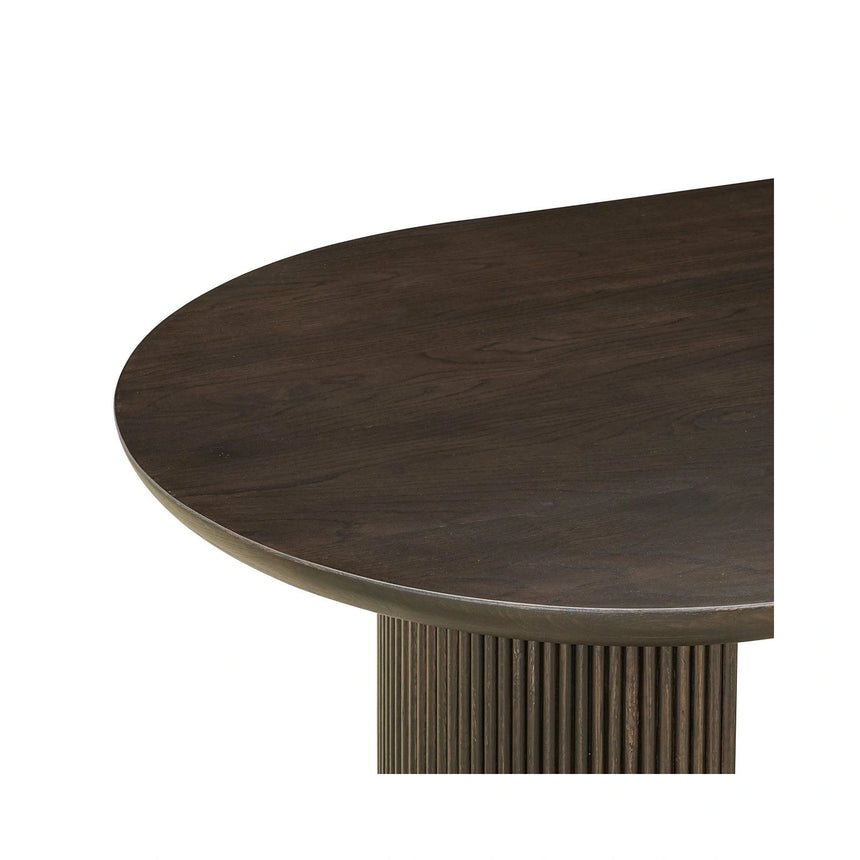 Esstisch Kingston aus Eichenfurnier in braun, 240x100x76 cm von Richmond Interiors – Bild 5