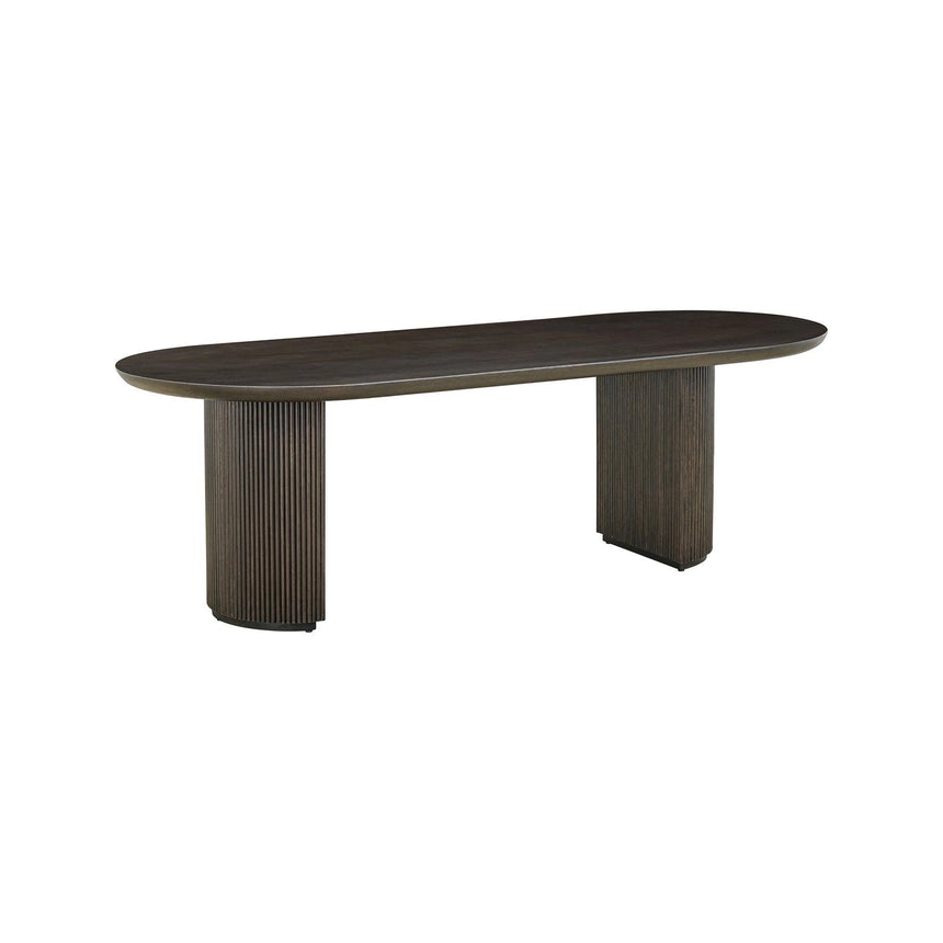 Esstisch Kingston aus Eichenfurnier in dark coffee, 280x100x76 cm von Richmond Interiors – Bild 2
