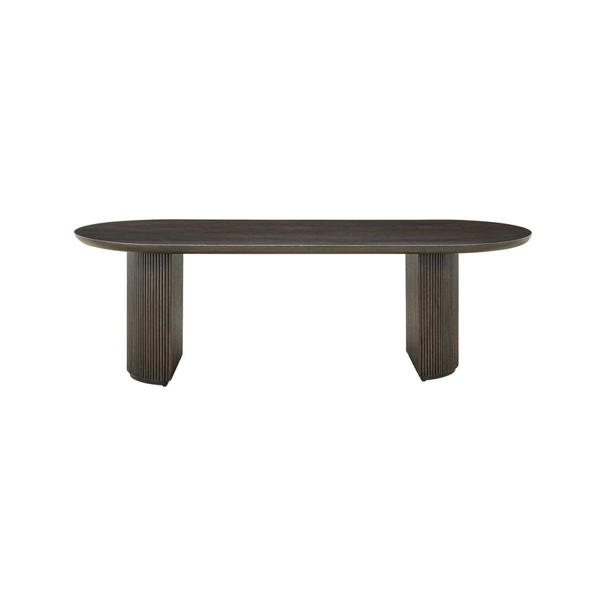 Esstisch Kingston aus Eichenfurnier in dark coffee, 280x100x76 cm von Richmond Interiors – Bild 3