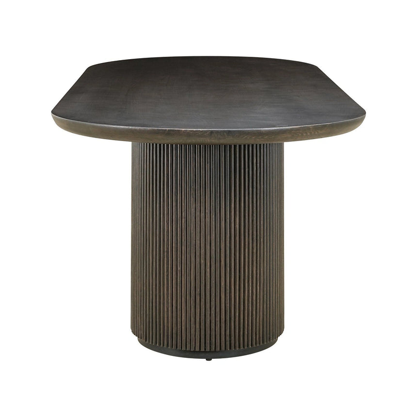 Esstisch Kingston aus Eichenfurnier in dark coffee, 280x100x76 cm von Richmond Interiors – Bild 4