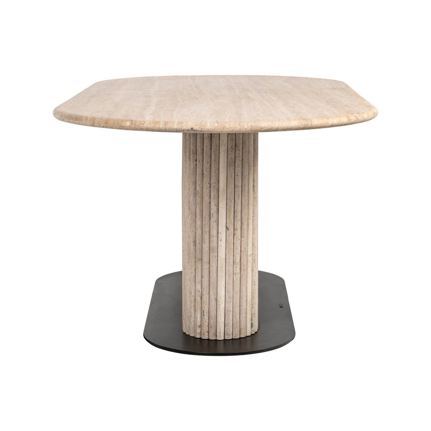 Esstisch La Cantera in beige, 200x100x76 cm von Richmond Interiors – Produktbild 3