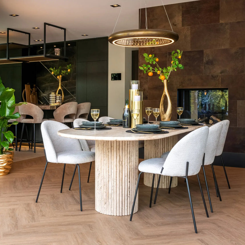 Esstisch La Cantera in beige, 240x100x75 cm von Richmond Interiors – Bild 17