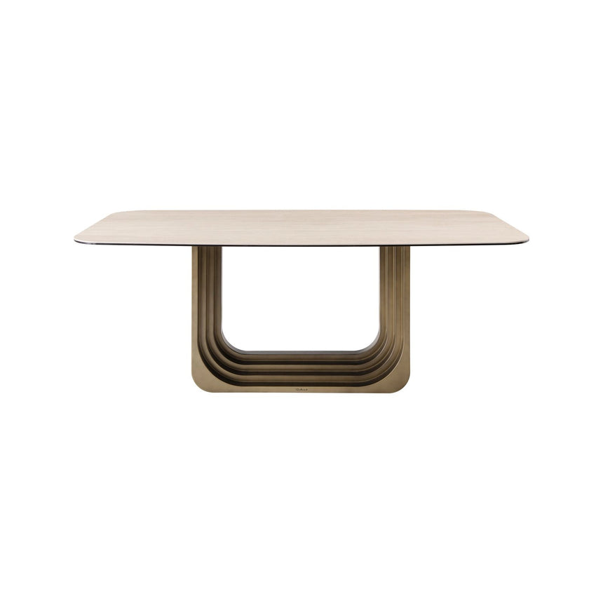 Esstisch Maxfield in beige, 200x100x75 cm von Richmond Interiors – Bild 2