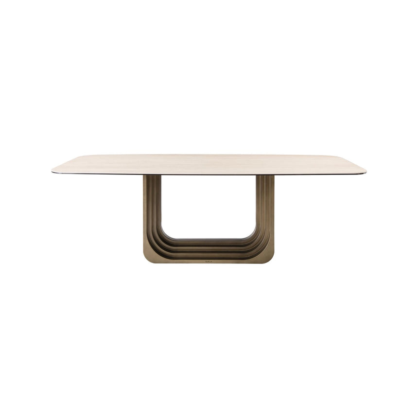 Esstisch Maxfield in beige, 230x100x75 cm von Richmond Interiors – Bild 2