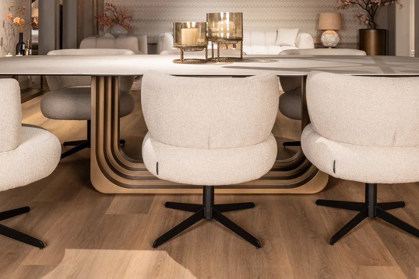 Esstisch Maxfield in beige, 300x120x75 cm von Richmond Interiors – Bild 7
