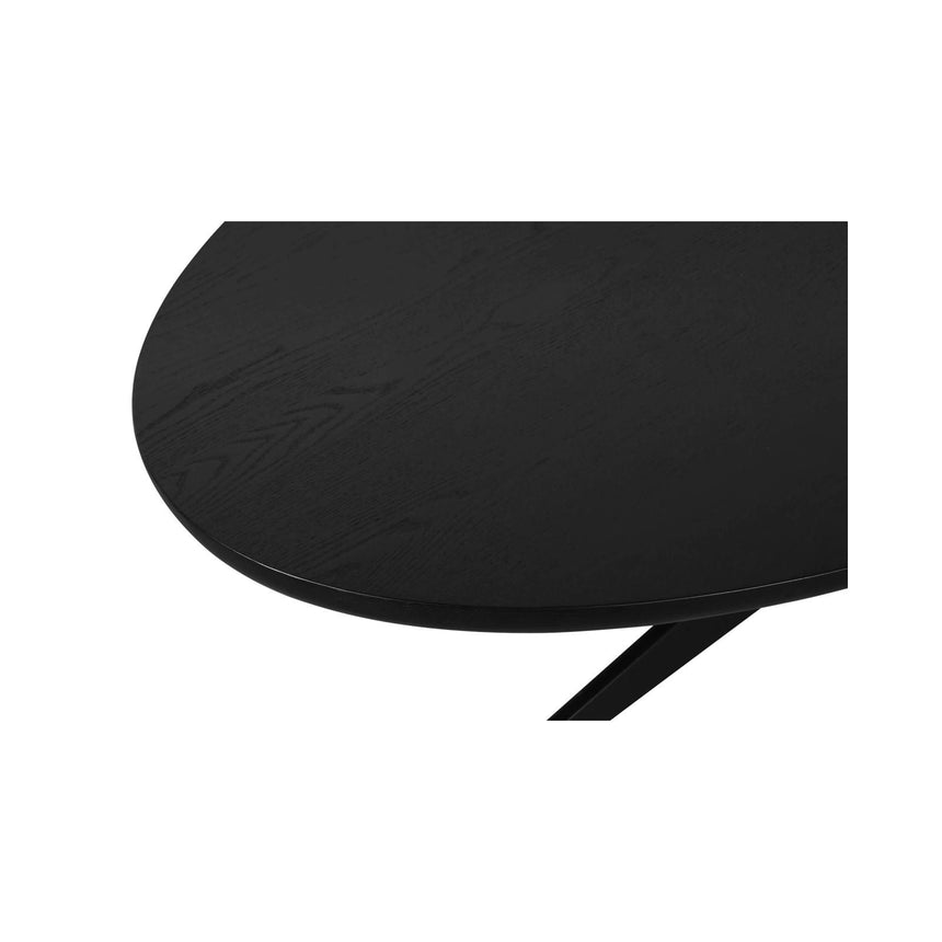 Esstisch Rayford aus Eiche in schwarz, 230x110x76 cm von Richmond Interiors – Produktbild 2