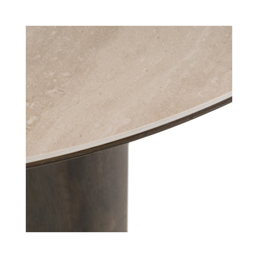 Esstisch Ritz aus Eichenfurnier in braun, 120x120x76 cm von Richmond Interiors – Produktbild 1