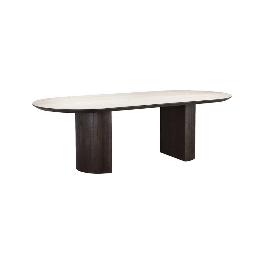 Esstisch Ritz aus Eichenfurnier in braun, 240x110x75,5 cm von Richmond Interiors – Produktbild 1