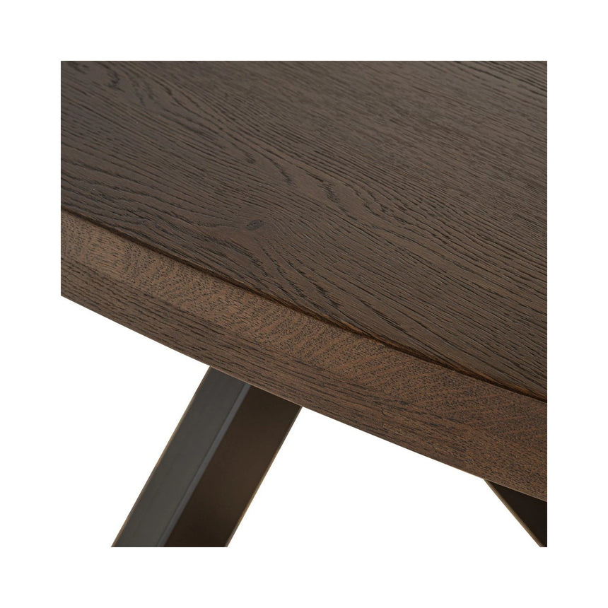 Esstisch Watson aus Eiche in dunkelbraun, 235x110x76 cm von Richmond Interiors – Bild 6