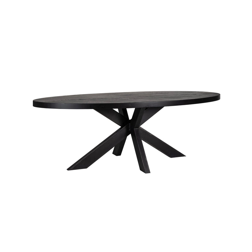 Esstisch Watson aus Eiche in schwarz, 235x110x78 cm von Richmond Interiors – Bild 1