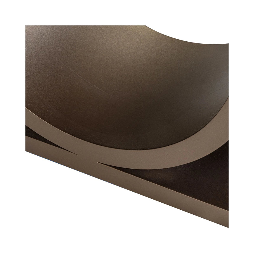 Esstisch Windsor in walnuss mit Messinggestell, 230x100x75 cm von Richmond Interiors – Bild 5