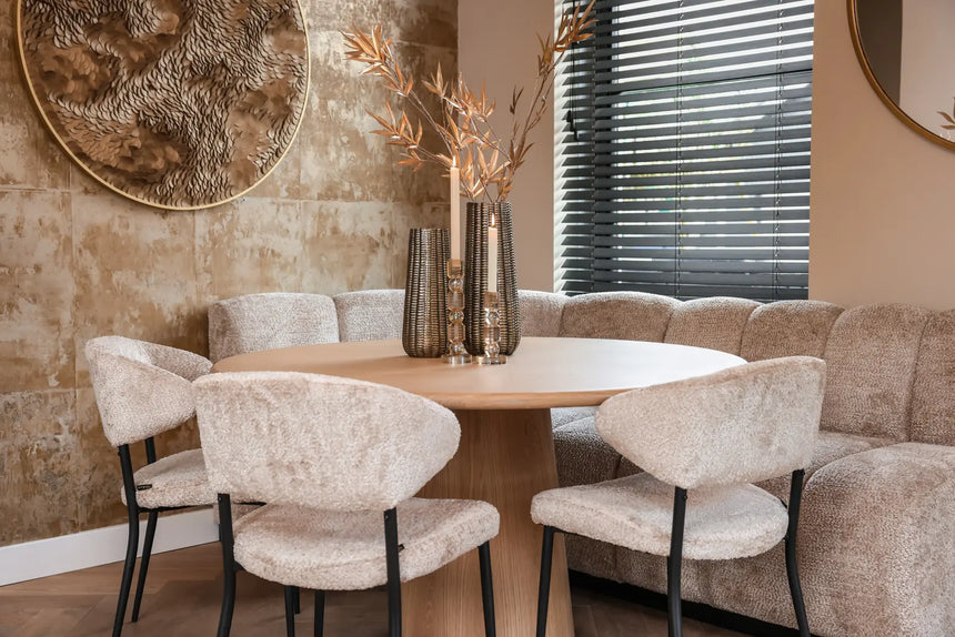 Esszimmerbank Hillpark in lovely beige, 120x78x90 cm von Richmond Interiors – Bild 14
