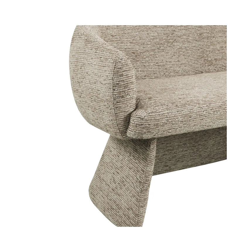Esszimmerbank Quiriro in mocca linear, 210x62x78 cm von Richmond Interiors – Bild 6