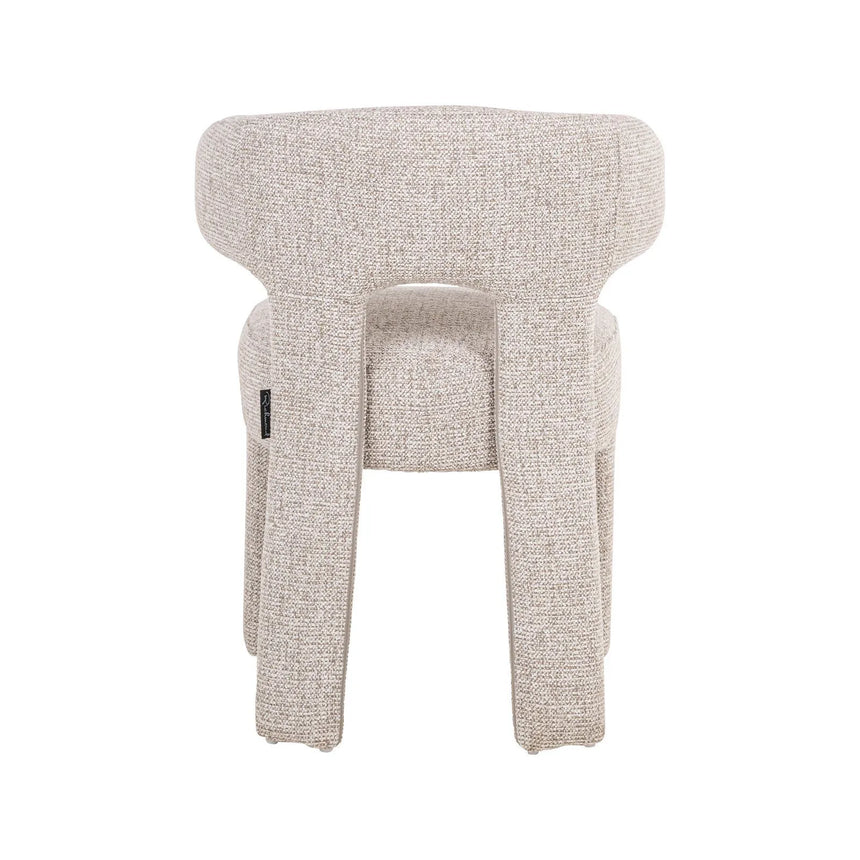 Esszimmerstuhl Nerio in natural fancy oder mocca linear von Richmond Interiors – Bild 5