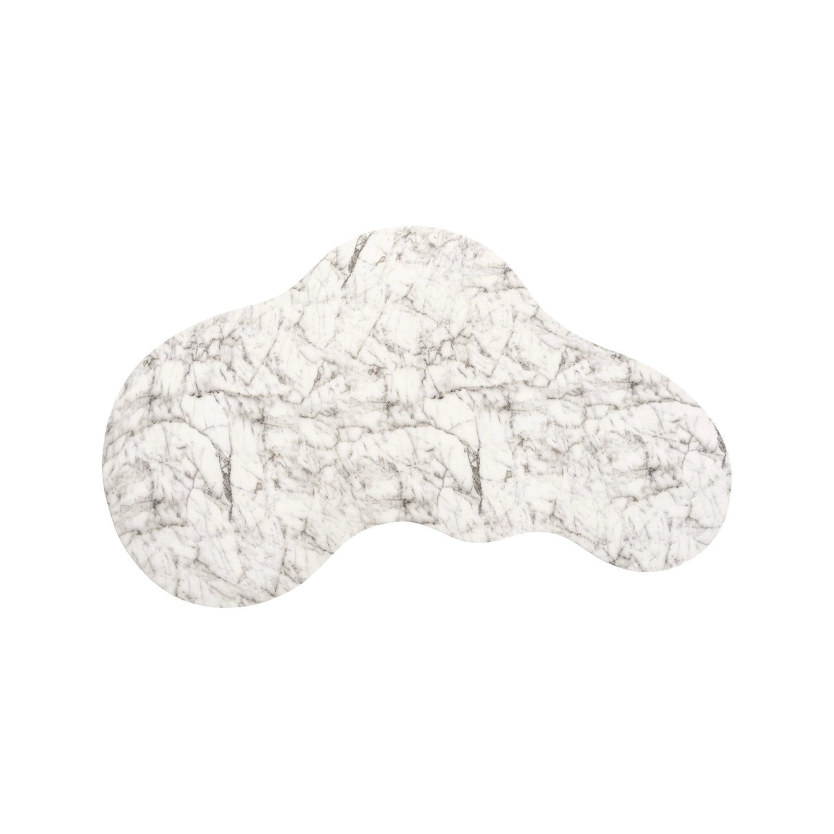 Gartencouchtisch Rockyard mit Marmorlook in weiß, 151x92x37 cm von Richmond Interiors – Bild 4