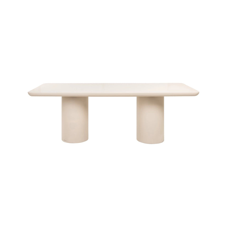 Gartentisch Urban Bloom aus Eisen sandsteinfarbend, 230x100x78 cm von Richmond Interiors – Bild 2