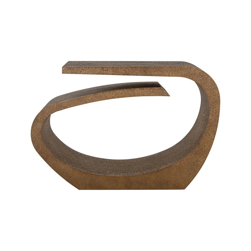 Konsolentisch Alhambra aus Eisen in brushed gold, 132x40x85 cm von Richmond Interiors – Bild 4
