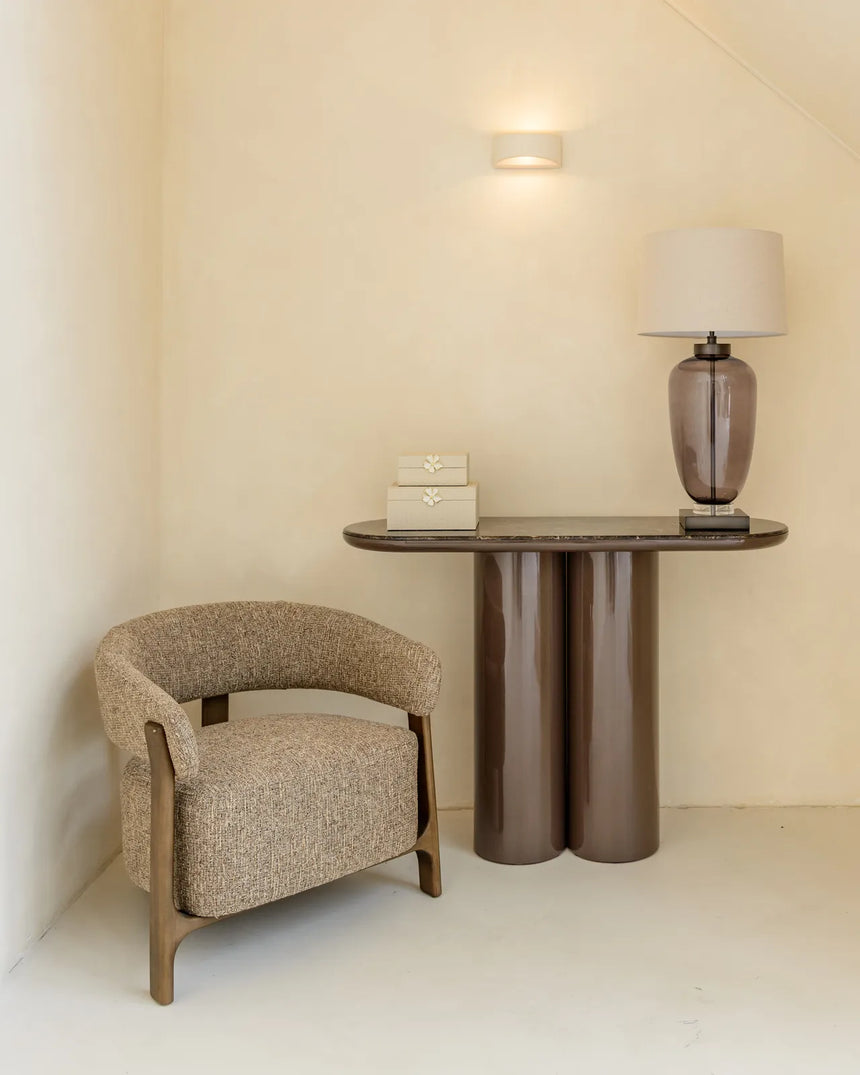 Konsolentisch Almundi in schokoladenbraun, 120x40x76 cm von Richmond Interiors – Bild 2