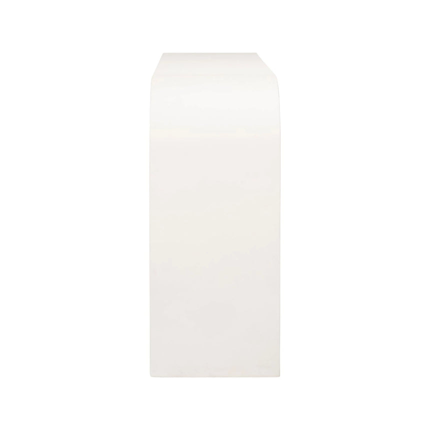 Konsolentisch Bloomstone in weiß, 150x35x80 cm von Richmond Interiors – Bild 3