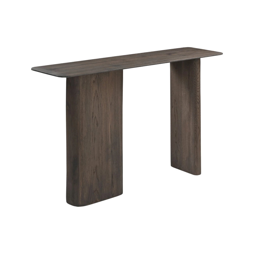 Konsolentisch Castello aus Eichenholz in rauchanthrazit, 130x35x78 cm von Richmond Interiors – Bild 1