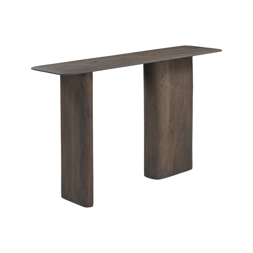 Konsolentisch Castello aus Eichenholz in rauchanthrazit, 130x35x78 cm von Richmond Interiors – Bild 3