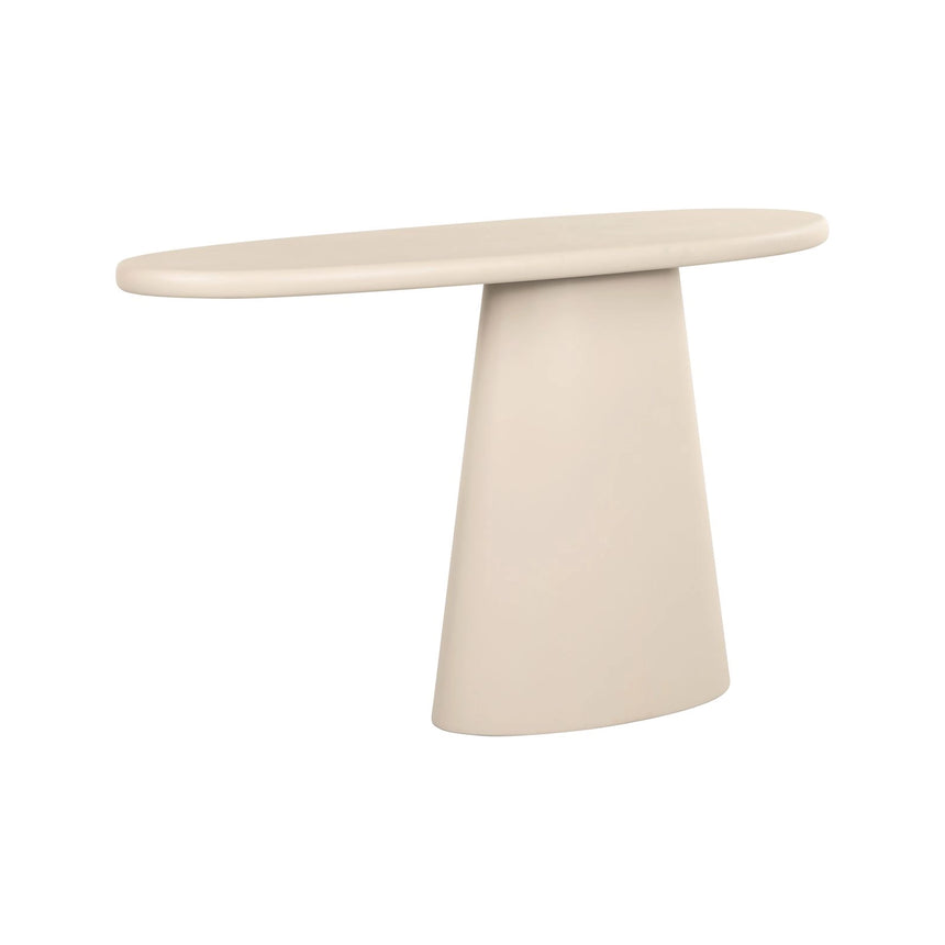 Konsolentisch Clayton in beige, 129x38x80 cm von Richmond Interiors – Bild 1