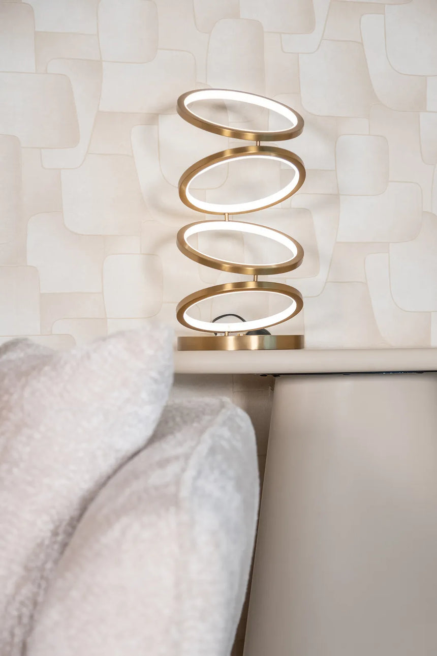 Konsolentisch Clayton in beige, 129x38x80 cm von Richmond Interiors – Bild 7