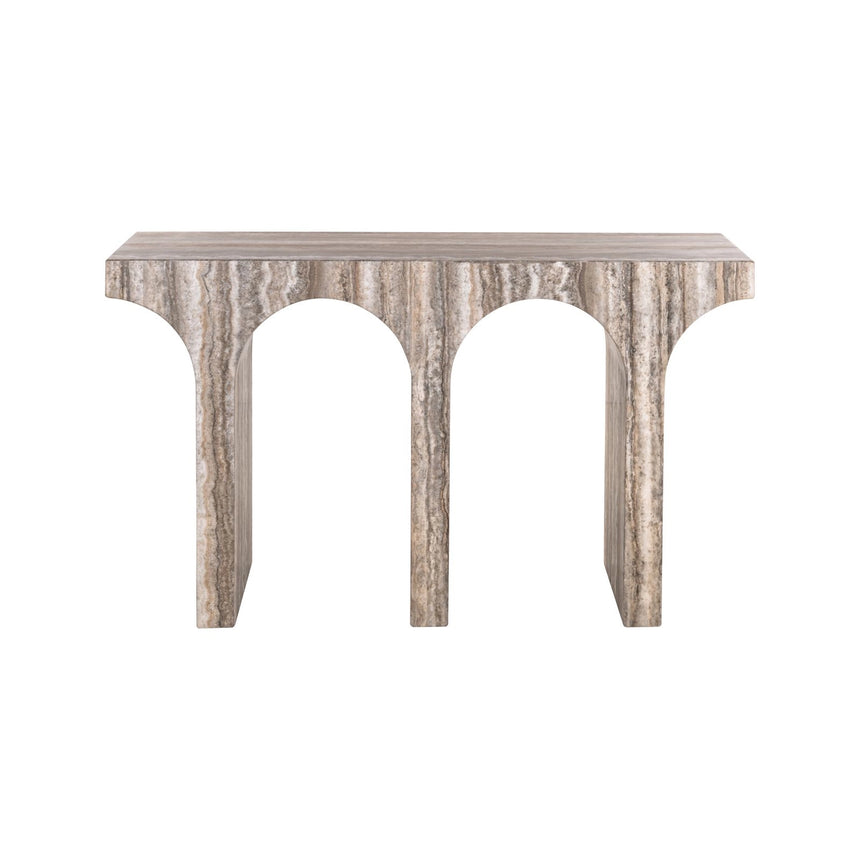 Konsolentisch Dulce in grau, 140x35x80 cm von Richmond Interiors – Bild 3