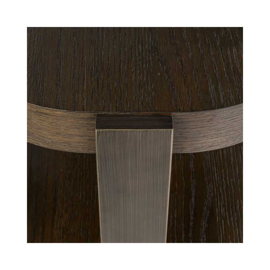Konsolentisch Ellington mit Eichenfurnier in braun, 160x40x75 cm von Richmond Interiors – Bild 6