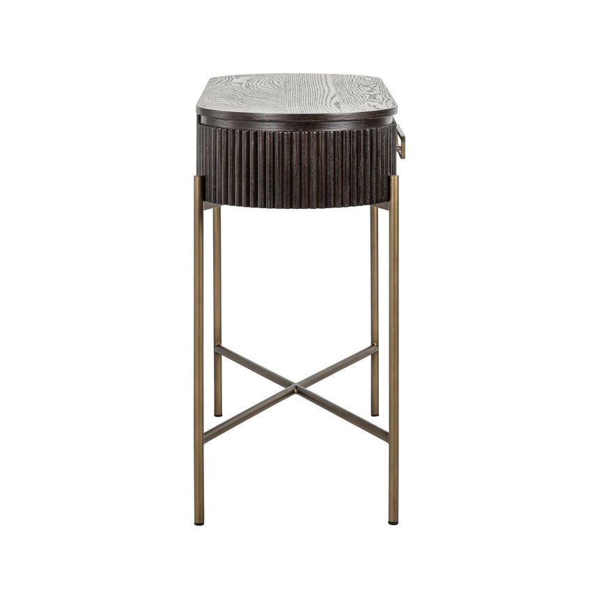 Konsolentisch Luxor in braun, 110x43x81 cm von Richmond Interiors – Bild 2