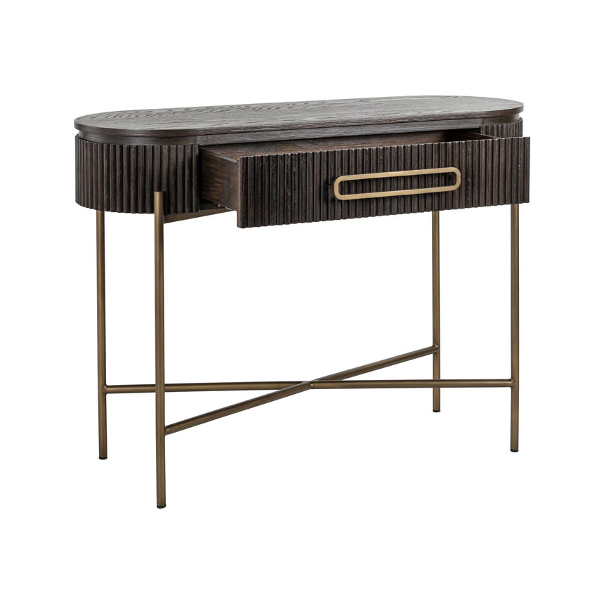 Konsolentisch Luxor in braun, 110x43x81 cm von Richmond Interiors – Bild 5