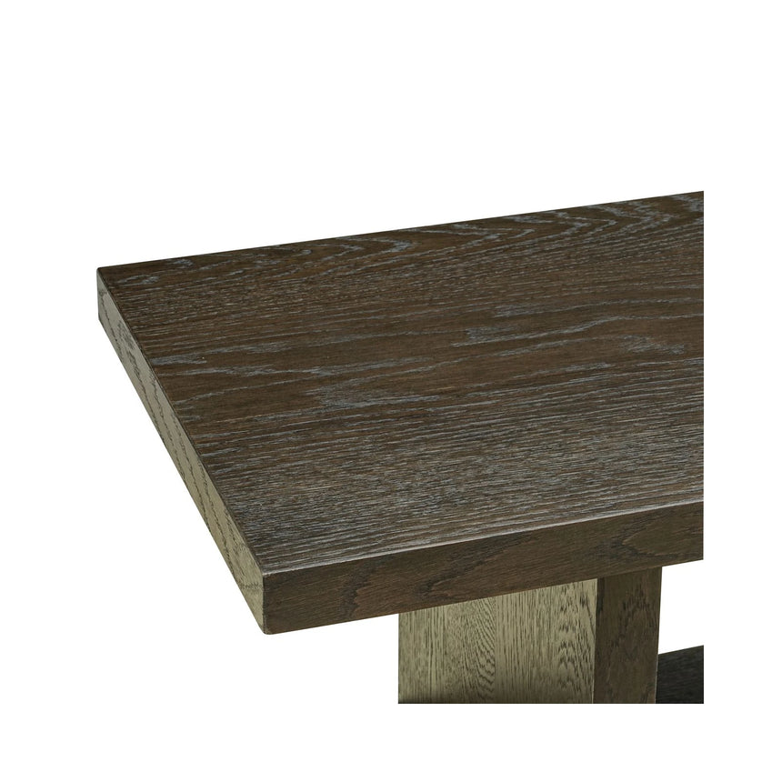 Konsolentisch Waldorf mit Eichenfurnier in braun, 171x40x83 cm von Richmond Interiors – Bild 5