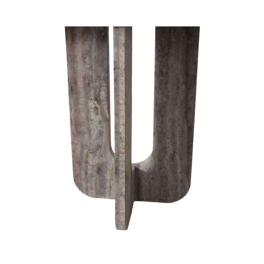 Konsolentisch Westin aus Travertin in grau, 140x45x80 cm von Richmond Interiors – Bild 3