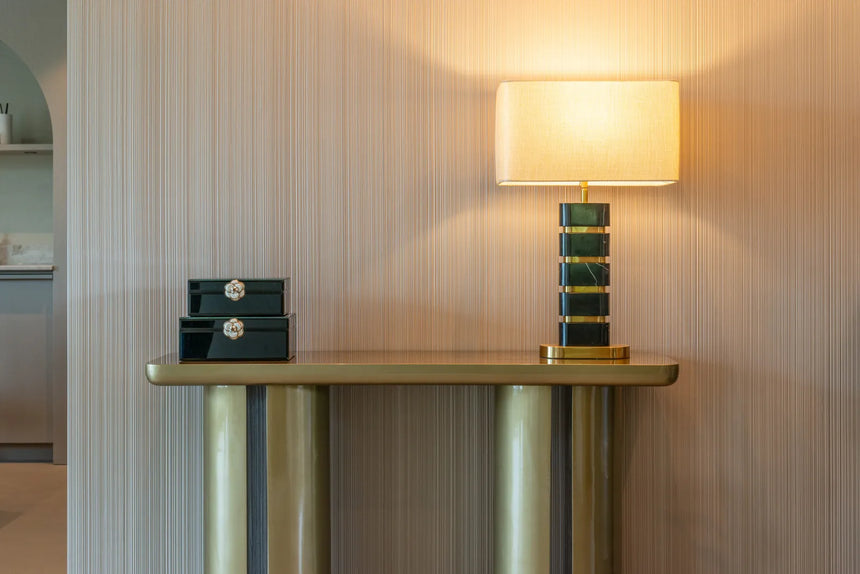 Konsolentisch Whisker in gold, 120x35x80 cm von Richmond Interiors – Bild 9