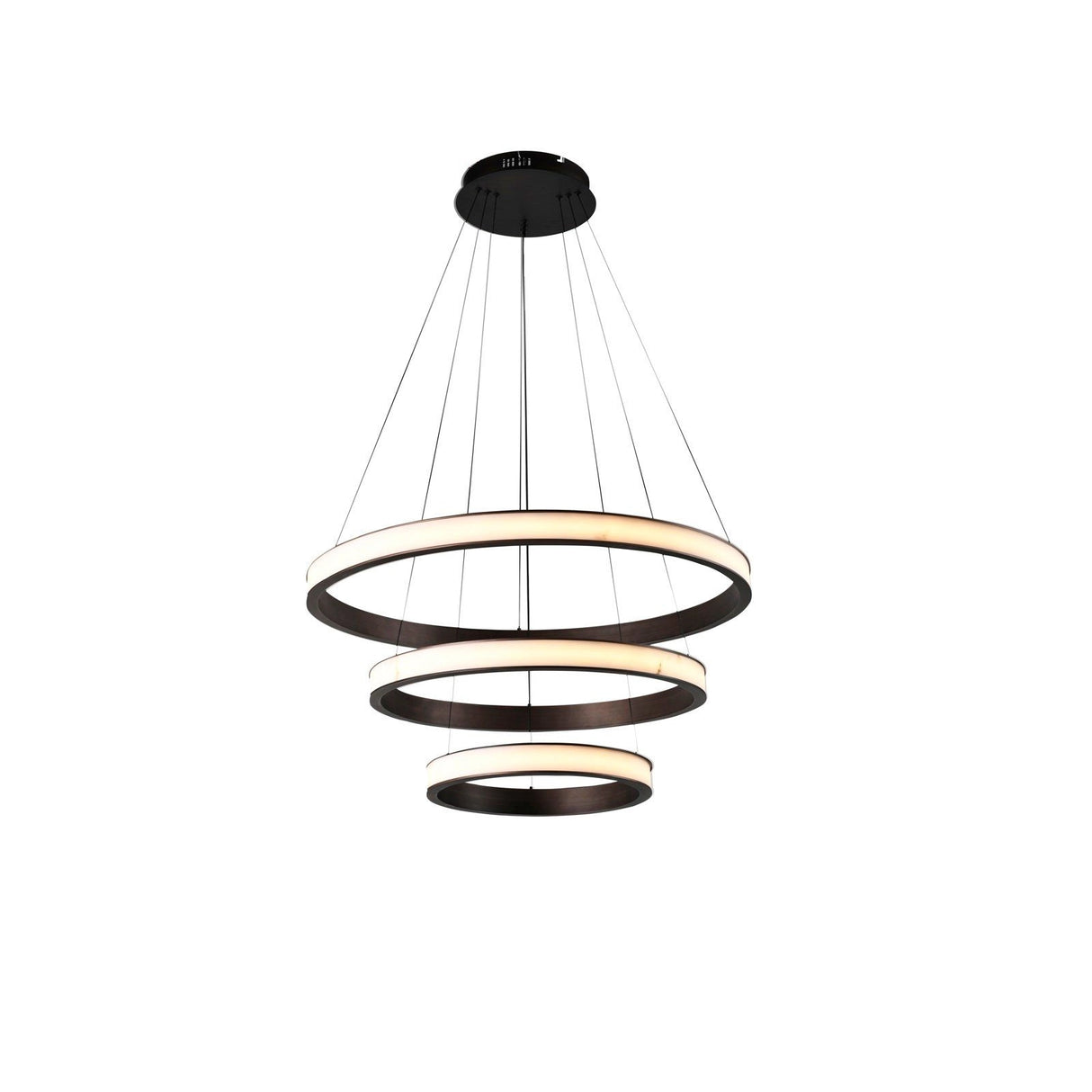 Kronleuchter Aurevia in weiß aus Eisen, 80x80x120 cm von Richmond Interiors – Produktbild 1