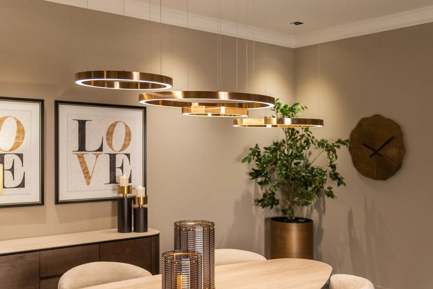 Kronleuchter Lilou Brushed Gold von Richmond Interiors – Produktbild 2