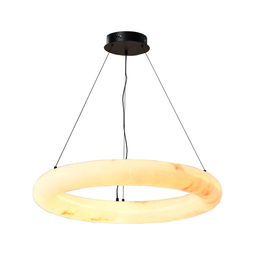 Kronleuchter Solmira in weiß aus Eisen, 80x80x120 cm von Richmond Interiors – Produktbild 2