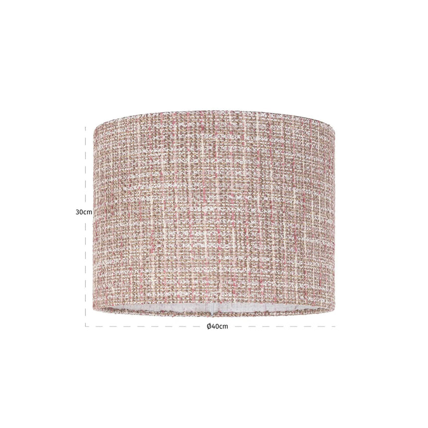 Lampenschirm Live in trendy rose, 40x40x30 cm von Richmond Interiors – Bild 3