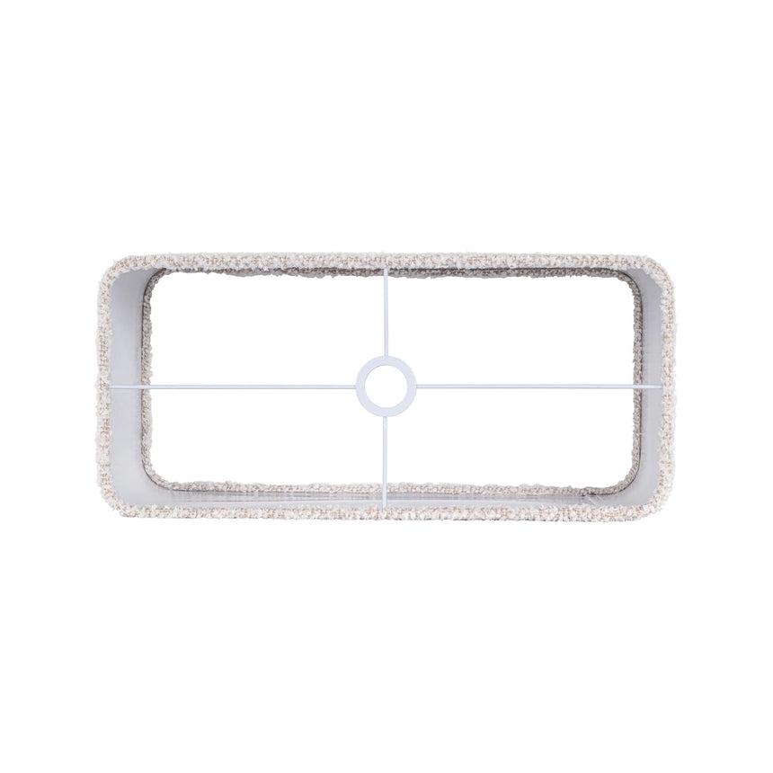 Lampenschirm Marly groß rechteckig in lovely cream, 55x25x25 cm von Richmond Interiors – Bild 4