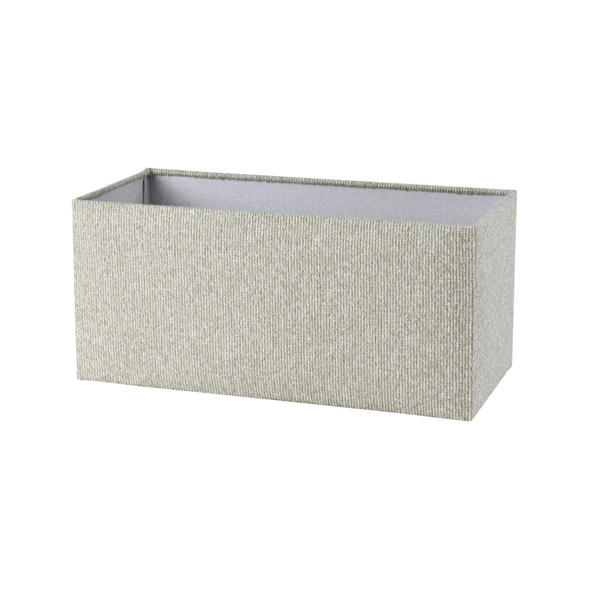 Lampenschirm Zera rechteckig Größe S in biscotti, 55x25x25 cm von Richmond Interiors – Bild 1