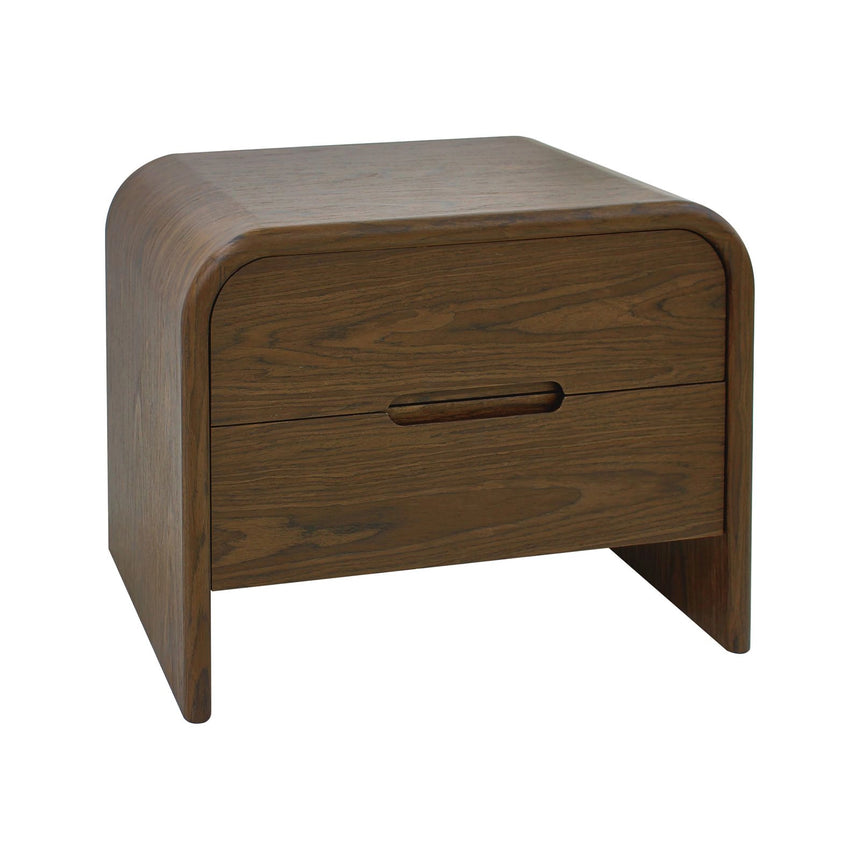 Nachttisch Bedford in braun mit 2 Schubladen, 66x42x50 cm von Richmond Interiors – Bild 1