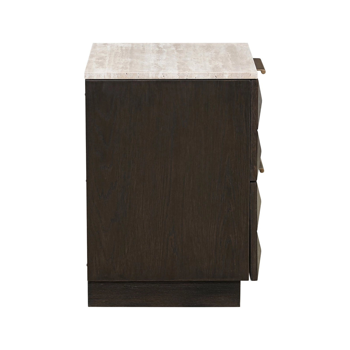 Nachttisch Claremont in braun, 53x44 cm von Richmond Interiors – Produktbild 4