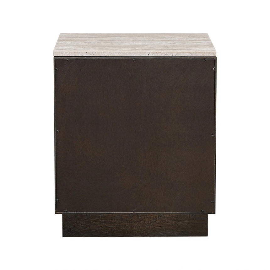 Nachttisch Claremont in braun, 53x44 cm von Richmond Interiors – Produktbild 5