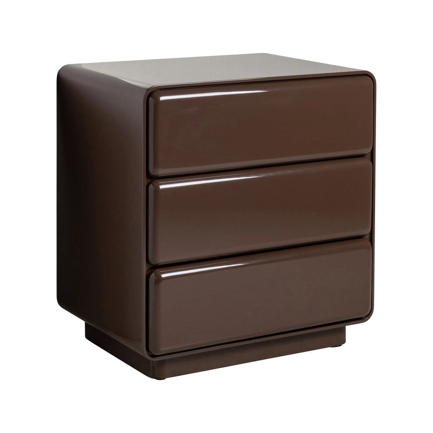 Nachttisch Demy in kastanienbraun, 57x43x60 cm von Richmond Interiors – Bild 1