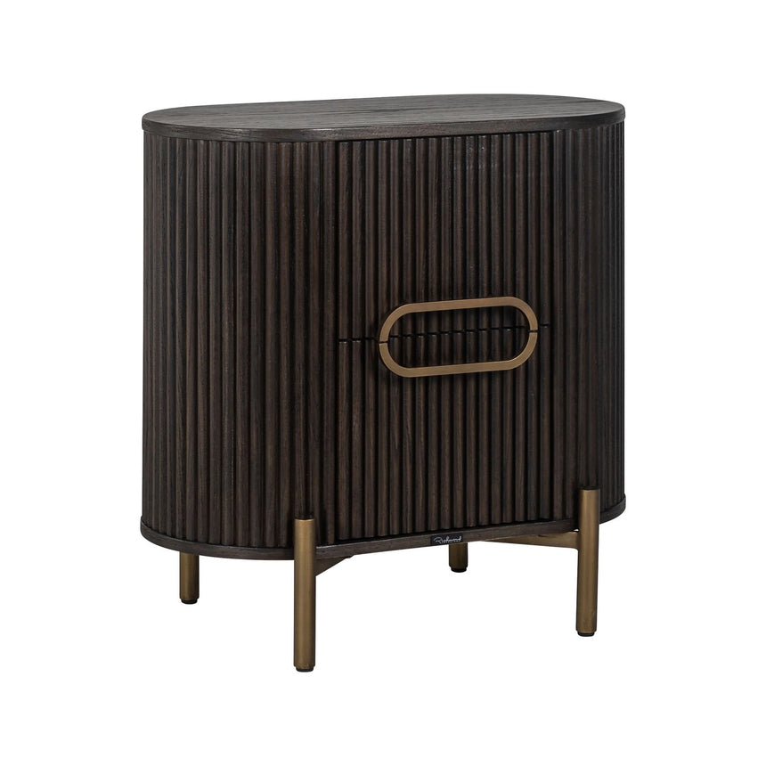 Nachttisch Luxor in braun, 60x39x60 cm von Richmond Interiors – Bild 1