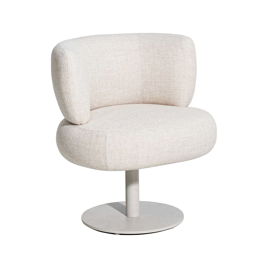 Outdoor-Essstuhl Mason mit Drehfunktion in beige alpine, 68x65x78 cm von Richmond Interiors – Bild 3