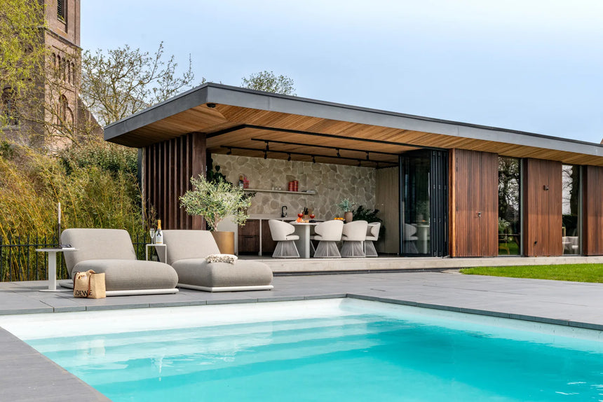Outdoor-Essstuhl Nuba in beige alpine von Richmond Interiors – Bild 13