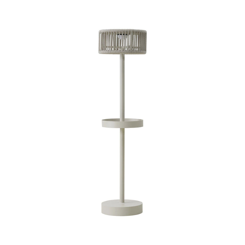 Outdoor Lampe Lunar aus Aluminium in light beige, 40x40x152 cm von Richmond Interiors – Produktbild 1