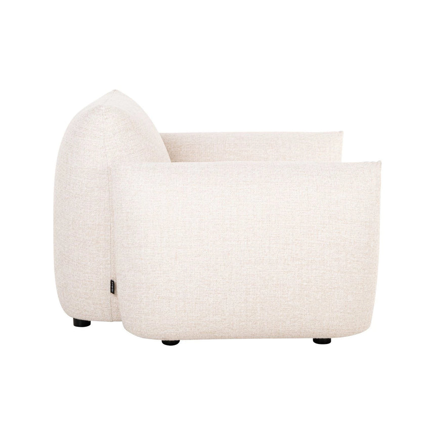 Outdoor Lounge Stuhl Dawson in beige, 120x100x70 cm von Richmond Interiors – Produktbild 3