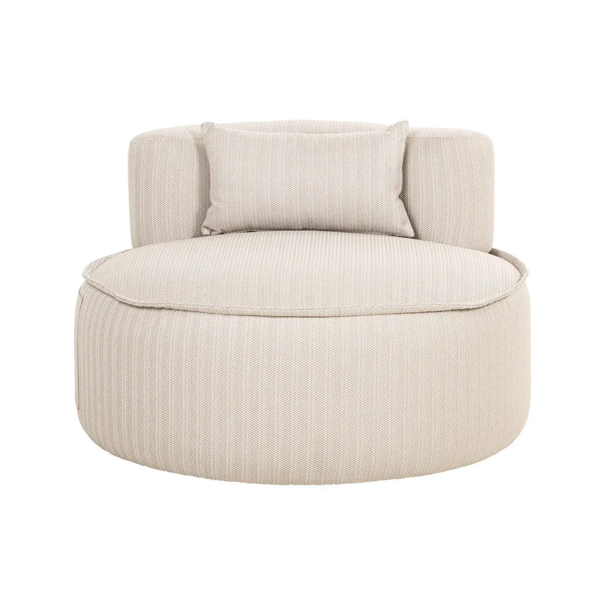 Outdoor Lounge Stuhl Nammos in beige swivel von Richmond Interiors – Produktbild 5